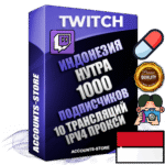 Профессиональные Индонезийские соц. аккаунты Twitch с мощным оформлением под тематику НУТРА (Красота и здоровье) ручной регистрации и фарма с высоким трастом репутацией и 10 Трансляциями тематики НУТРА (Красота и здоровье) — 1000 живых активных подписчиков для Рекламы и Продвижения Дополнительный Прогон по ГЕО IP Индонезия из разных локаций привязана Почта (Поставляется в комплекте) + User Agent (Фарм + Выдержка + АНТИБАН + Прогон по IP) Поддержка работы с под VPN. Идеально подходят под любые проекты и схемы заработка. В комплекте безлимитный выделенный IpV4 прокси сервер