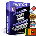 Профессиональные Шри-Ланкийские соц. аккаунты Twitch с мощным оформлением под тематику НУТРА (Красота и здоровье) ручной регистрации и фарма с высоким трастом репутацией и 10 Трансляциями тематики НУТРА (Красота и здоровье) — 1000 живых активных подписчиков для Рекламы и Продвижения Дополнительный Прогон по ГЕО IP Шри-Ланка из разных локаций привязана Почта (Поставляется в комплекте) + User Agent (Фарм + Выдержка + АНТИБАН + Прогон по IP) Поддержка работы с под VPN. Идеально подходят под любые проекты и схемы заработка. В комплекте безлимитный выделенный IpV4 прокси сервер