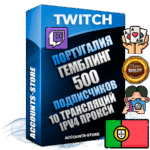 Профессиональные Португальские соц. аккаунты Twitch с мощным оформлением под тематику ГЕМБЛИНГ (Азартные игры) ручной регистрации и фарма с высоким трастом репутацией и 10 Трансляциями тематики ГЕМБЛИНГ (Азартные игры) — 500 живых активных подписчиков для Рекламы и Продвижения Дополнительный Прогон по ГЕО IP Португалия из разных локаций привязана Почта (Поставляется в комплекте) + User Agent (Фарм + Выдержка + АНТИБАН + Прогон по IP) Поддержка работы с под VPN. Идеально подходят под любые проекты и схемы заработка. В комплекте безлимитный выделенный IpV4 прокси сервер