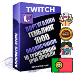 Профессиональные Португальские соц. аккаунты Twitch с мощным оформлением под тематику ГЕМБЛИНГ (Азартные игры) ручной регистрации и фарма с высоким трастом репутацией и 10 Трансляциями тематики ГЕМБЛИНГ (Азартные игры) — 1000 живых активных подписчиков для Рекламы и Продвижения Дополнительный Прогон по ГЕО IP Португалия из разных локаций привязана Почта (Поставляется в комплекте) + User Agent (Фарм + Выдержка + АНТИБАН + Прогон по IP) Поддержка работы с под VPN. Идеально подходят под любые проекты и схемы заработка. В комплекте безлимитный выделенный IpV4 прокси сервер
