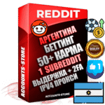Профессиональные Аргентинские соц. аккаунты Reddit с мощным оформлением под тематику БЕТТИНГ (Ставки на спорт) ручной регистрации и фарма с высоким трастом фото и +50 Post Кармой  — Создан 1 Сабреддит тематики БЕТТИНГ (Ставки на спорт) Дополнительный Прогон по ГЕО IP Аргентина из разных локаций привязана Почта (Поставляется в комплекте) + User Agent (Фарм + Выдержка + АНТИБАН + Прогон по IP) Поддержка работы с под VPN. Идеально подходят под любые проекты и схемы заработка. В комплекте безлимитный выделенный IpV4 прокси сервер