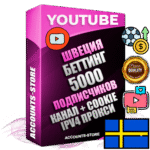 Профессиональные Шведские Трастовые соц. аккаунты Youtube 2015 — 2023 года регистрации с тематическим старым (2015 — 2023 Год) каналом с мощным оформлением под тематику БЕТТИНГ (Ставки на спорт) — 5000 подписчиков из наших баз без отписок со временем для Рекламы Монетизации и создания первичного имиджа активного и раскрученного аккаунта Подтвержденная Gmail почта в комплекте + Резервная почта на случай восстановления + Фарм + АНТИБАН + Прогон по IP. Идеально подходят под любые проекты и схемы заработка. Прогреты и адаптированы для работы с любой точки мира с возможностью смены ГЕО и названия канала. В комплекте безлимитный выделенный IpV4 прокси сервер
