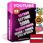 Профессиональные Латвийские Трастовые соц. аккаунты Youtube 2015 — 2023 года регистрации с тематическим старым (2015 — 2023 Год) каналом с мощным оформлением под тематику БЕТТИНГ (Ставки на спорт) — 5000 подписчиков из наших баз без отписок со временем для Рекламы Монетизации и создания первичного имиджа активного и раскрученного аккаунта Подтвержденная Gmail почта в комплекте + Резервная почта на случай восстановления + Фарм + АНТИБАН + Прогон по IP. Идеально подходят под любые проекты и схемы заработка. Прогреты и адаптированы для работы с любой точки мира с возможностью смены ГЕО и названия канала. В комплекте безлимитный выделенный IpV4 прокси сервер
