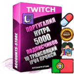 Профессиональные Португальские соц. аккаунты Twitch с мощным оформлением под тематику НУТРА (Красота и здоровье) ручной регистрации и фарма с высоким трастом репутацией и 10 Трансляциями тематики НУТРА (Красота и здоровье) — 5000 живых активных подписчиков для Рекламы и Продвижения Дополнительный Прогон по ГЕО IP Португалия из разных локаций привязана Почта (Поставляется в комплекте) + User Agent (Фарм + Выдержка + АНТИБАН + Прогон по IP) Поддержка работы с под VPN. Идеально подходят под любые проекты и схемы заработка. В комплекте безлимитный выделенный IpV4 прокси сервер
