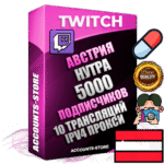 Профессиональные Австрийские соц. аккаунты Twitch с мощным оформлением под тематику НУТРА (Красота и здоровье) ручной регистрации и фарма с высоким трастом репутацией и 10 Трансляциями тематики НУТРА (Красота и здоровье) — 5000 живых активных подписчиков для Рекламы и Продвижения Дополнительный Прогон по ГЕО IP Австрия из разных локаций привязана Почта (Поставляется в комплекте) + User Agent (Фарм + Выдержка + АНТИБАН + Прогон по IP) Поддержка работы с под VPN. Идеально подходят под любые проекты и схемы заработка. В комплекте безлимитный выделенный IpV4 прокси сервер